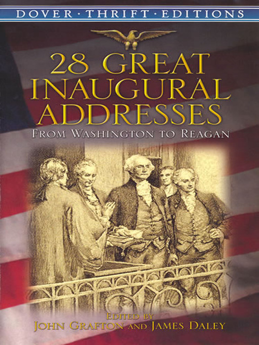 Title details for 28 Great Inaugural Addresses by John Grafton - Available